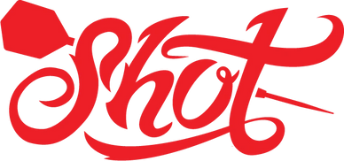 Red stylized word 'Shot' with a lipstick mark graphic.