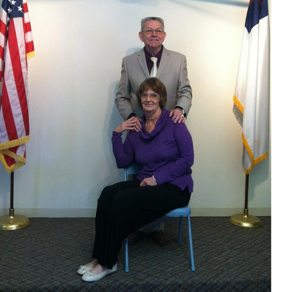 Pastor Paul & his wife Martha