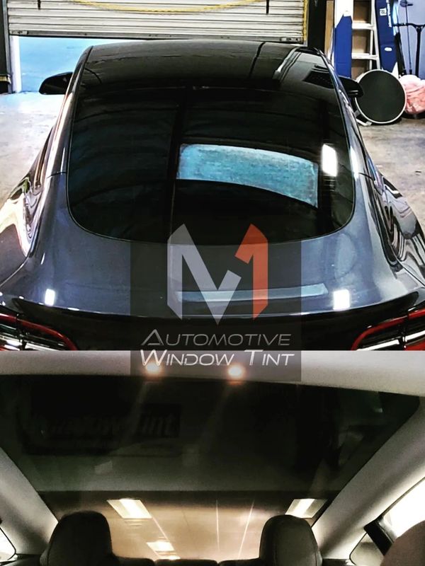 Tesla Model 3 full rear window tint