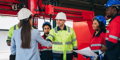 Consultant meeting with OSHA onsite for an informal meeting