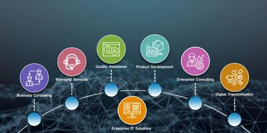n the IT field, we consider ourselves as Solution Provider and Systems Integrator based on many hard