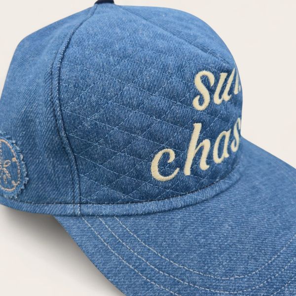 premium denim 5 panel hats