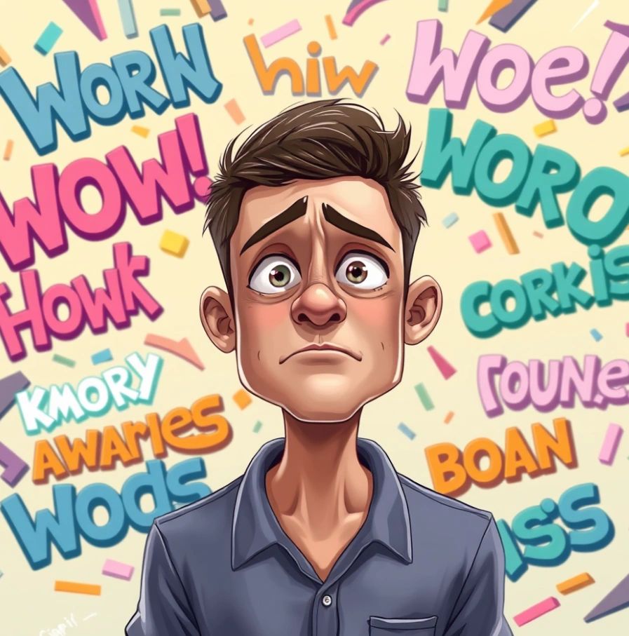 I don't use big words...