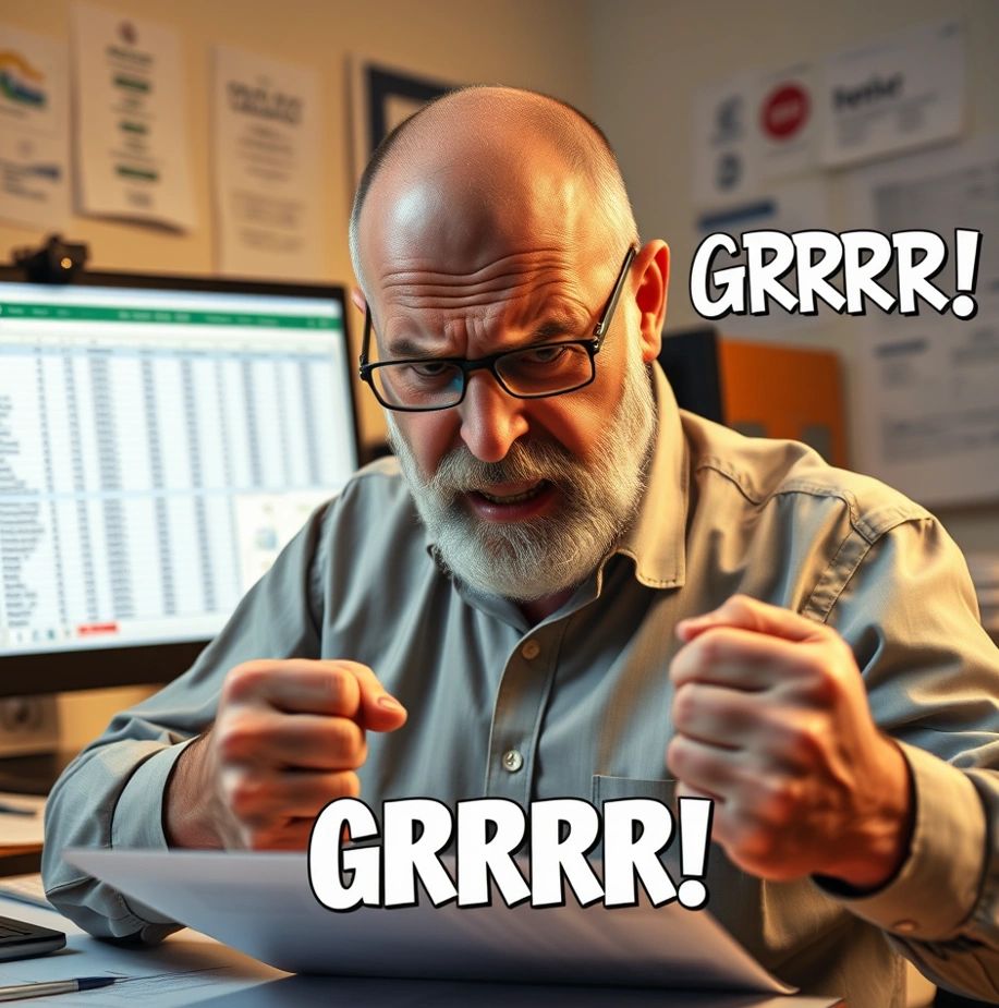 When a Bid Writer goes GRRRRR!