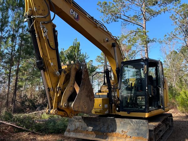 Land clearing, site prep, land development, debris removal, land service, land services, Statesboro 