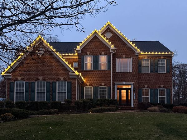 holiday lighting display