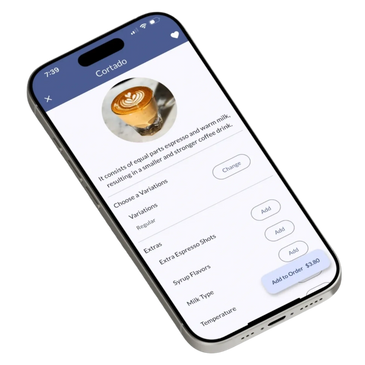 With Brewello Customers and Order and Pay with Mobile Apps.