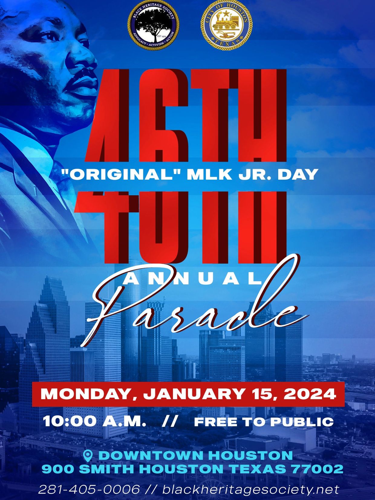 42nd Annual Original MLK, Jr. Parade & Taste of Houston Festival