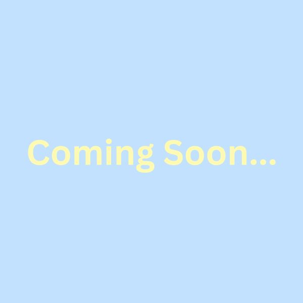 Text saying 'Coming Soon...' on a blue background.