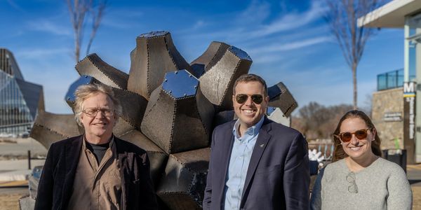 Innovation Campus Sculpture at Virginia Tech
