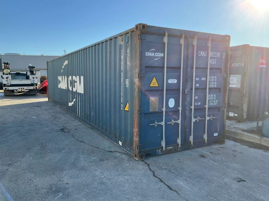 Cargo Worthy shipping container example 4