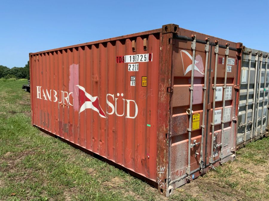 Wind & Watertight shipping container example 5