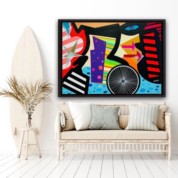 Giro d´Italia - mixed media acrylic|marker|airbrush