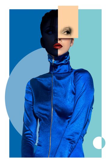 "Blue on Blue"
Digital Reconstruction
24" x   36"
