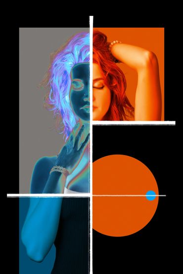 "Inverse in Orange"
Digital Reconstruction
24" x 36"