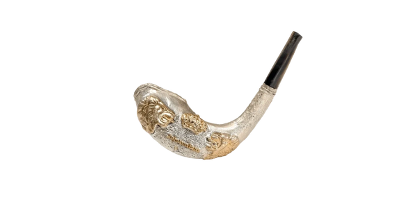 shofar, shofarot, Blowing the shofar, congregation kol shofar, easy play shofar, ram horn, judaica 