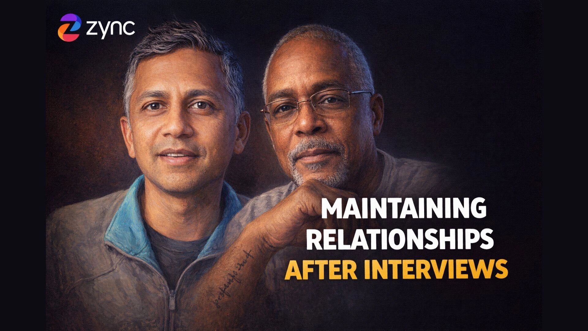 Relationship Interview How I Maintain Relationships After Interviews