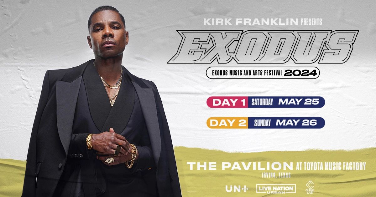 Kirk Franklin's Exodus Music & Arts Festival