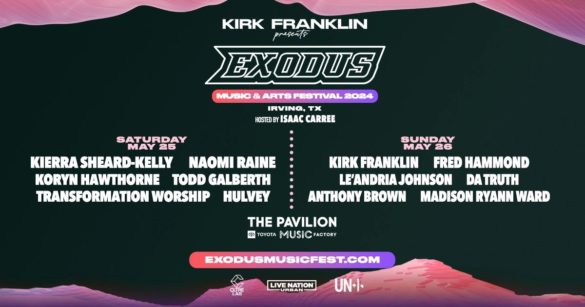 Kirk Franklin's Exodus Music & Arts Festival