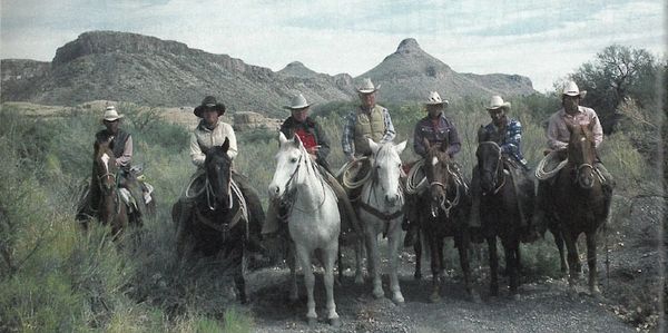 the crew at Big Bend Ranch
