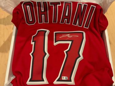 Shohei Ohtani Autographed Jersey - Topps Authentic