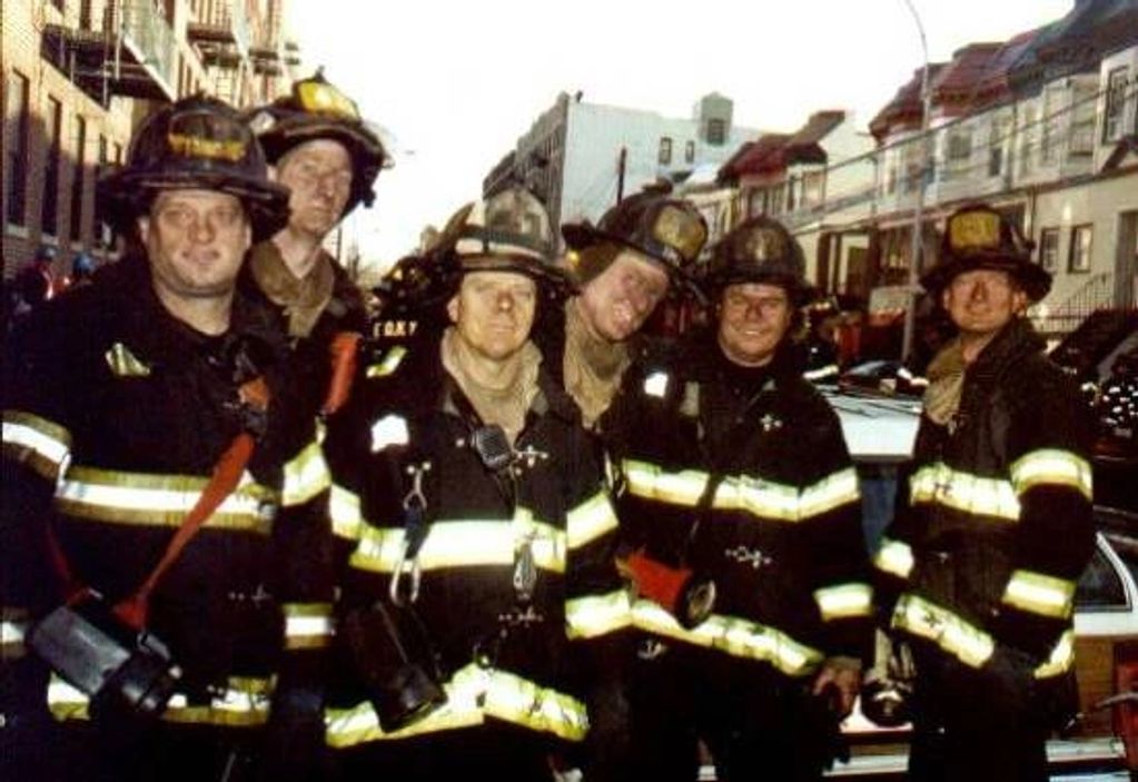 From right to left Bruce VanHine, Ed Walsh,Bob Hamilton Charlie Schmidt Steve Sullivan Robert D’Elia