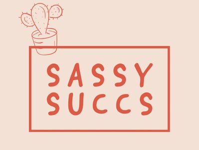 Logo for sassy succs. 