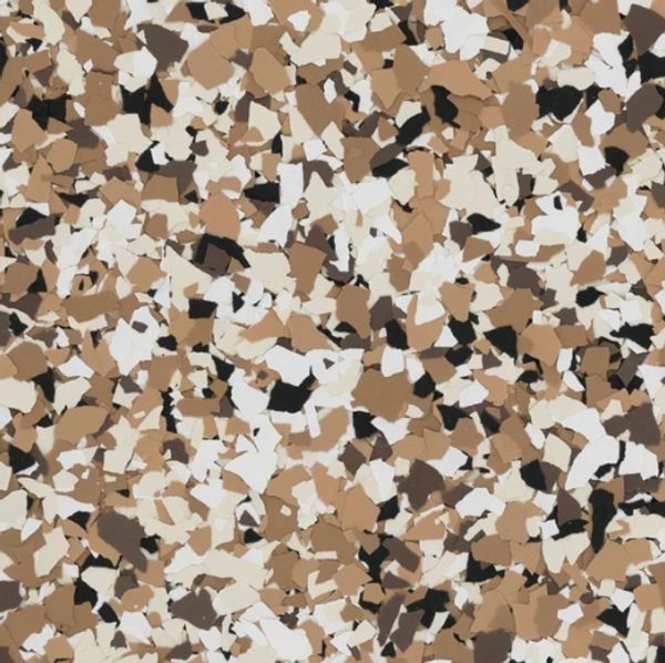 BEAN FLAKE BLEND- EPOXY FLAKE FLOORING