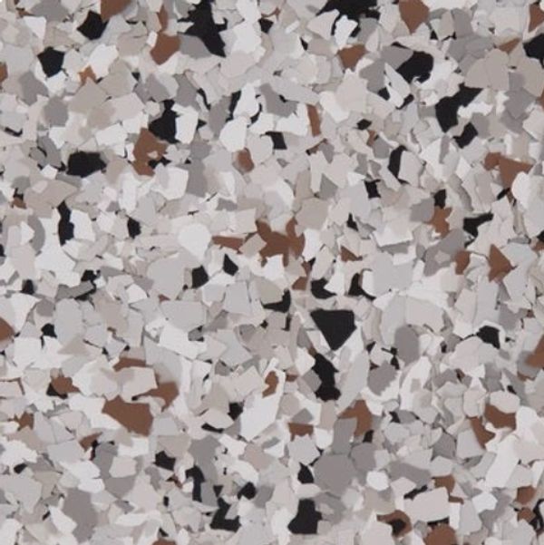 COYOTE FLAKE BLEND- EPOXY FLAKE FLOORING