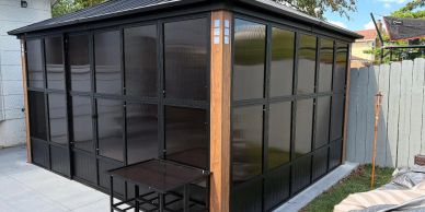 Gazebo built and installed by ABC Hardware Handyman Services