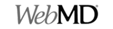 Logo of WebMD, a health information website.