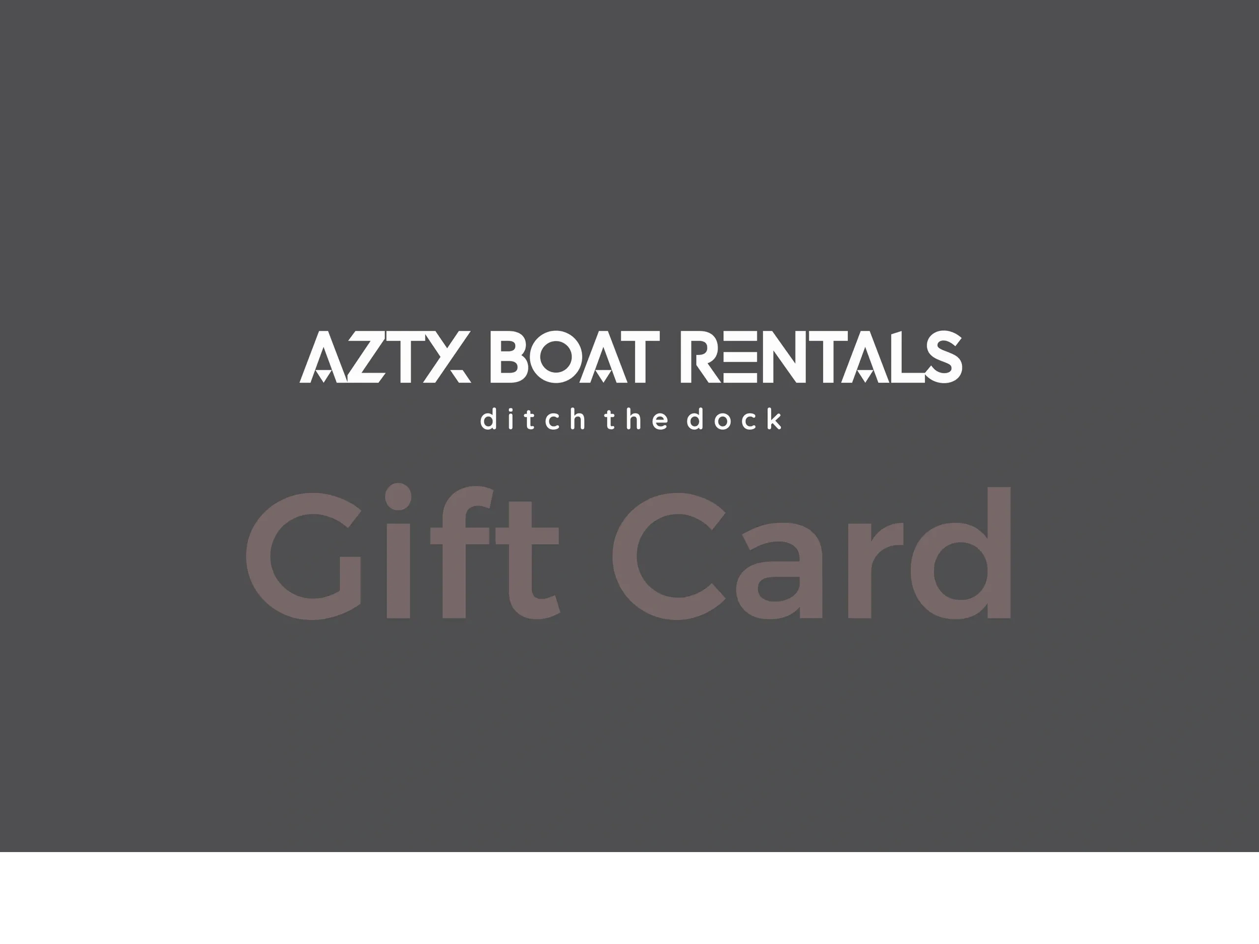 AZTX Boat Rentals Gift Card image