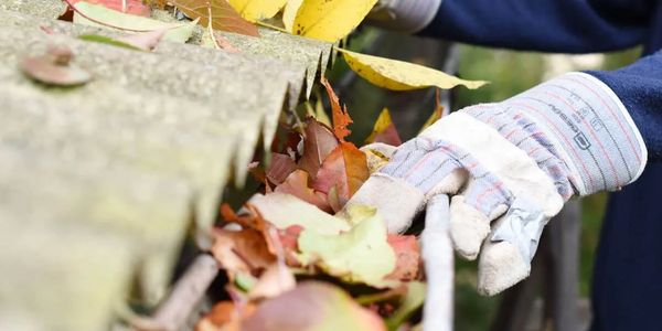 Gutter cleaning and repair