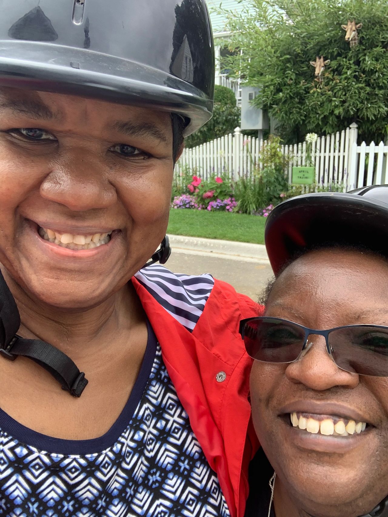 we went horseback riding!