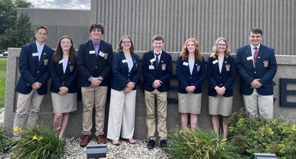 South Dakota Future Business Leaders of America State Officer Team