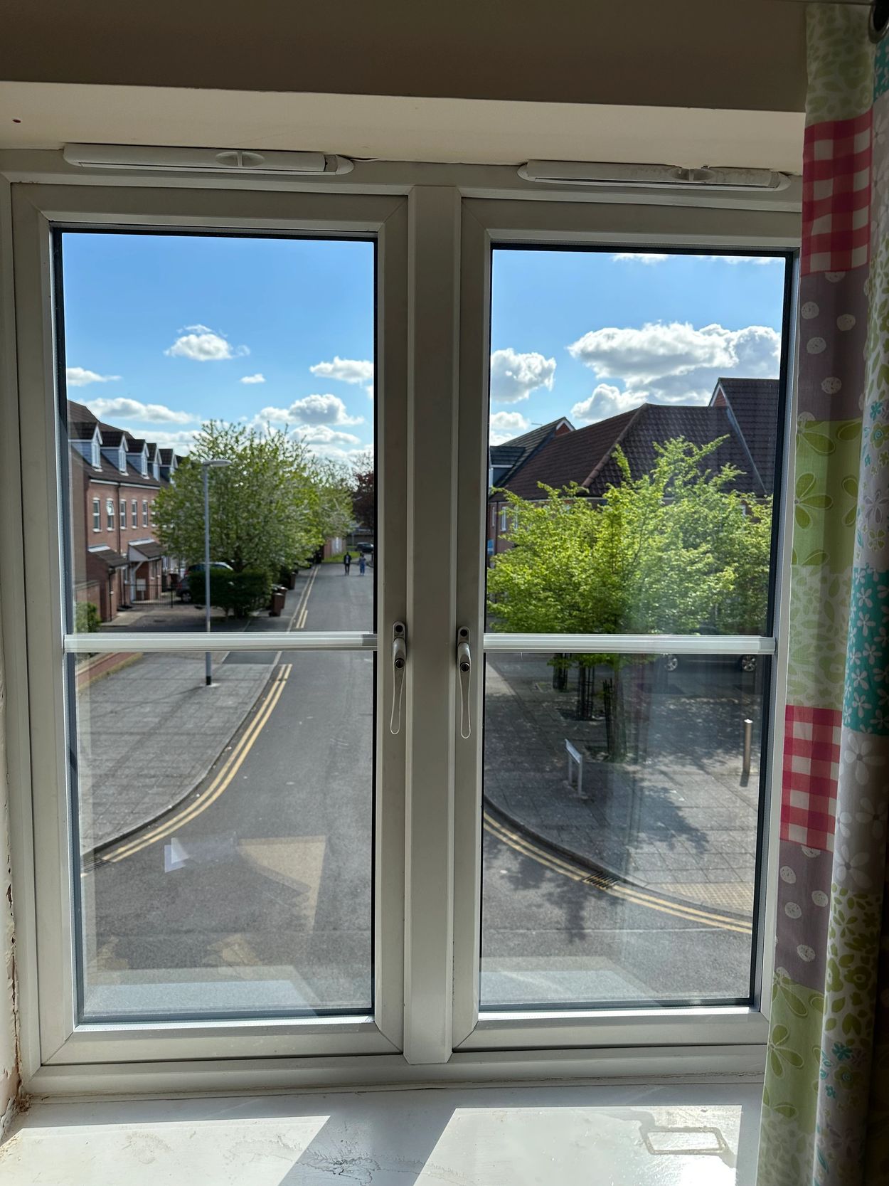 Blown glass units replaced 