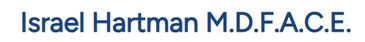 Text displaying the name Israel Hartman with professional credentials.