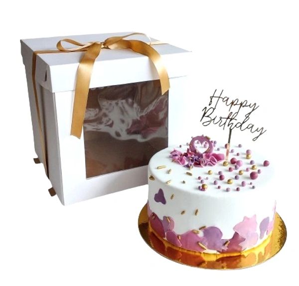 caja de carton para tortas altas