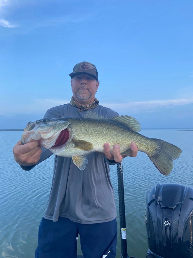 Choke Canyon bass guided trip