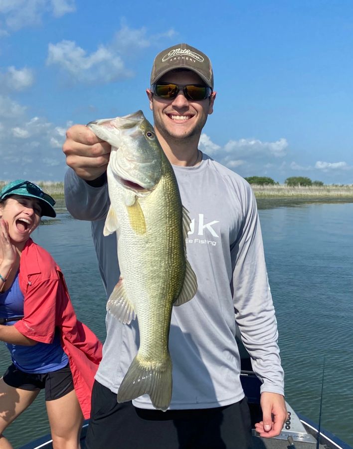 Choke Canyon Texas fun bass trip