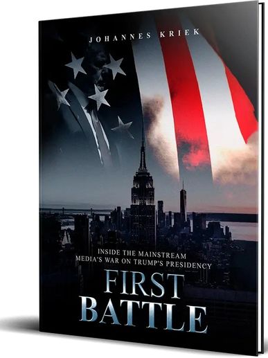 First Battle book cover by Hans Izaak Kriek