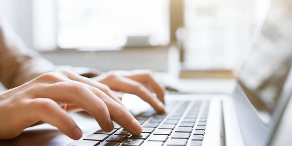 Modern-day writing with a bright and cheery mood