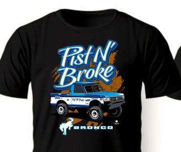 6 color screen printed t-shirt