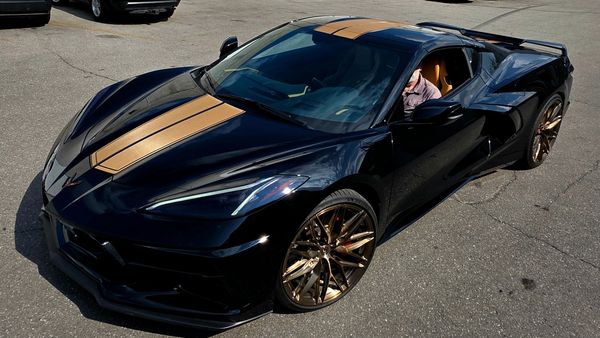 Custom Corvette stripes