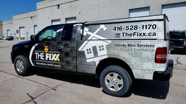 Knightworks Design Full wrap Ford F150 for The Fixx 