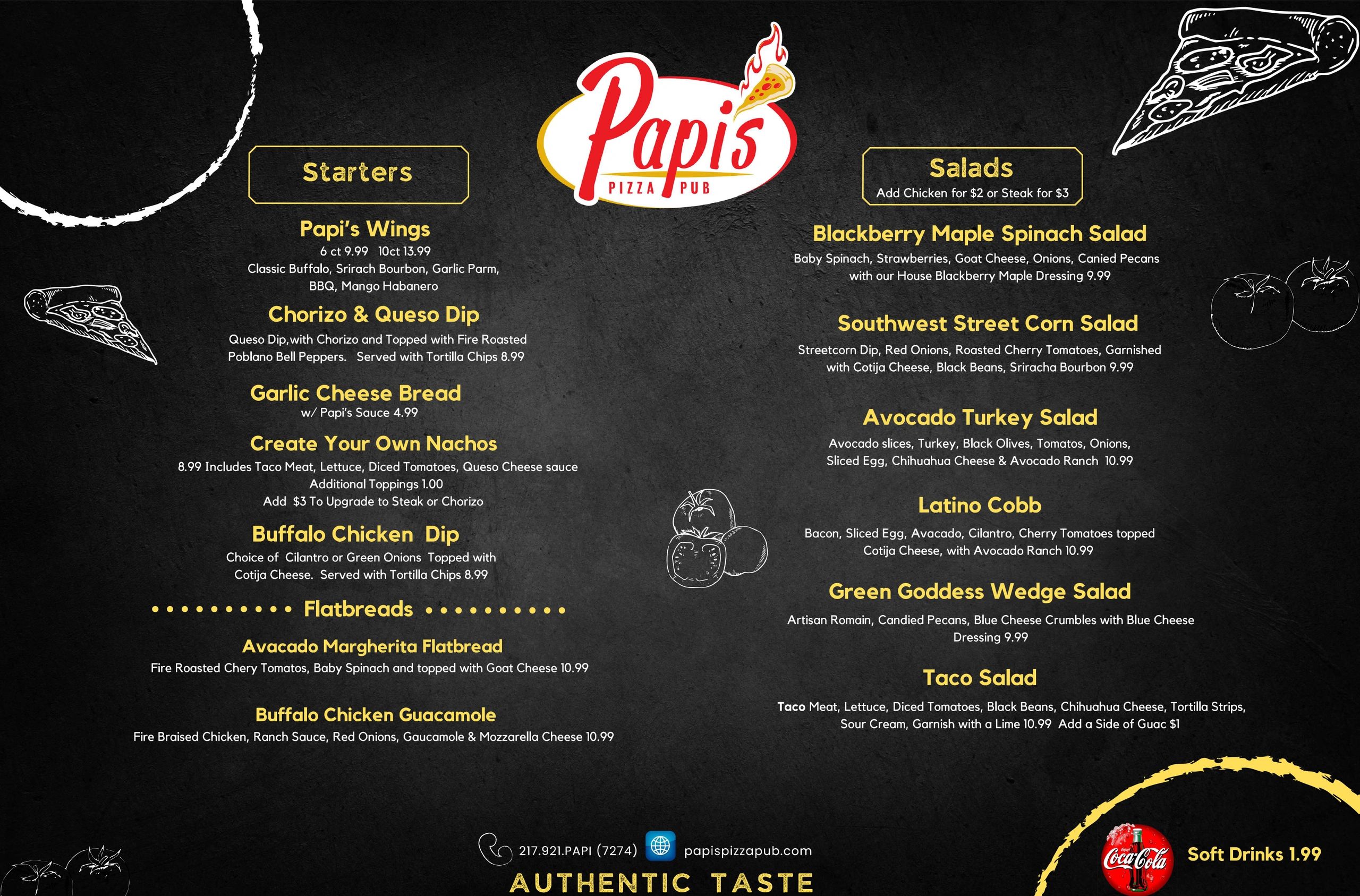 PAPA'S PIZZA PARLOR, Springfield - 4011 Main St - Menu, Prices & Restaurant  Reviews - Tripadvisor