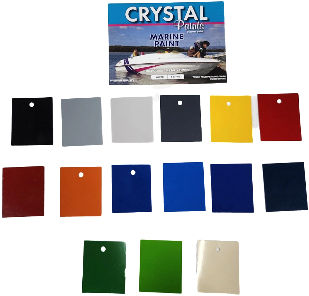 Marine Paint colours chips set