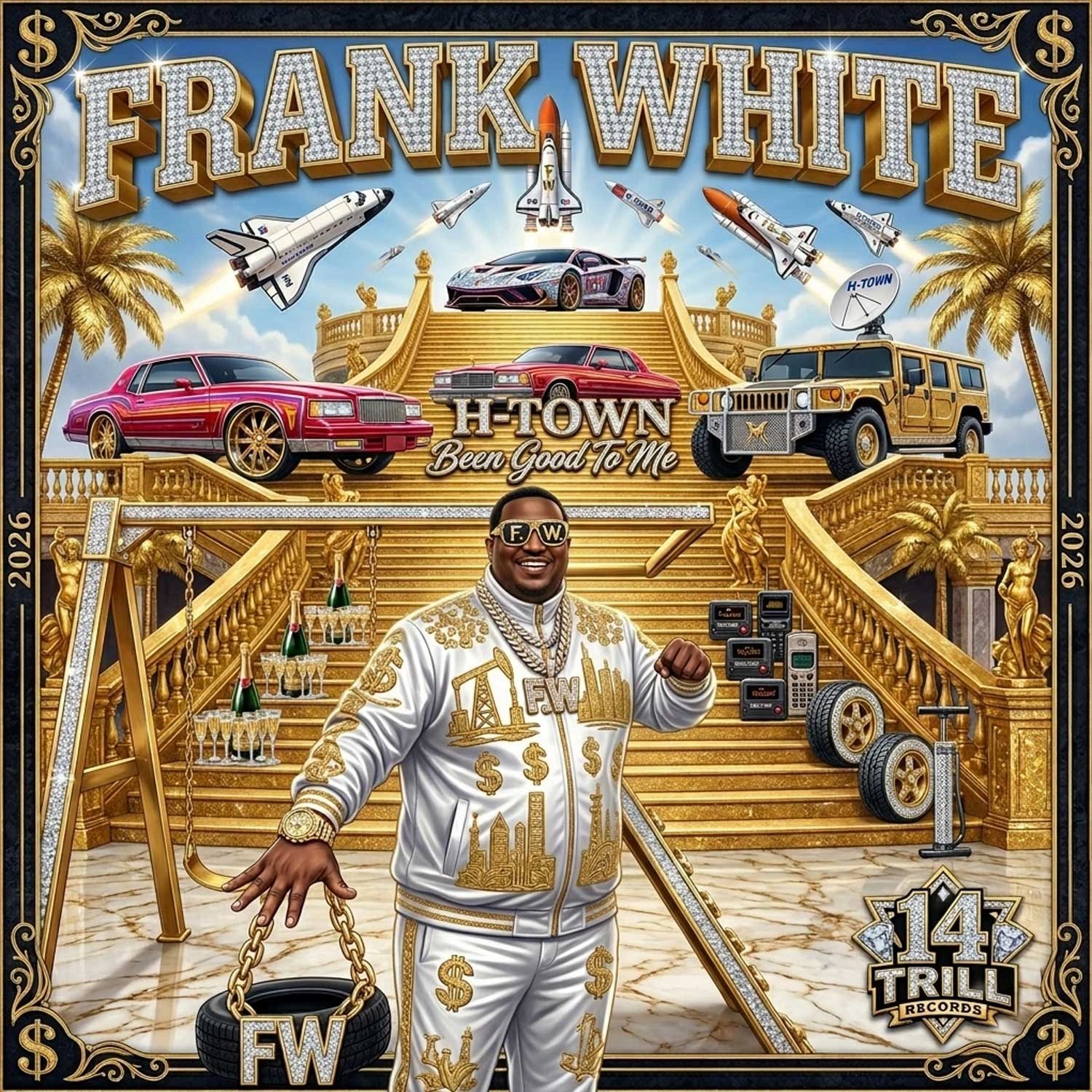 H-TOWN BEEN GOOD TO ME is now officially dropping  Juneteenth! 🚀✊🏾 PRE-ORDER www.frank-white.com 