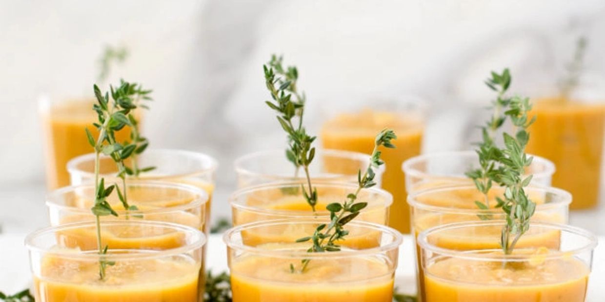 Soup Shooters for fall weddings in Chattanooga, Tennessee