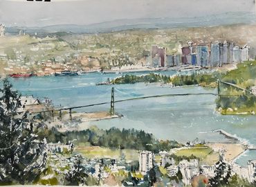 Watercolour, Mohsen Rifaat, Vancouver